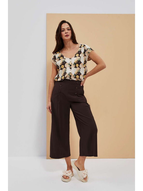 Moodo Košeľová blúzka so zaviazaním Moodo