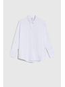 Moodo Biela košeľa zdobená korálkami Moodo