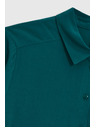 Moodo Zelená viskózová košeľa Moodo