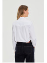Moodo Hladká košeľa biela Moodo