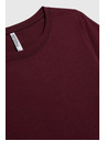 Moodo Hladké vínovej tričko Moodo