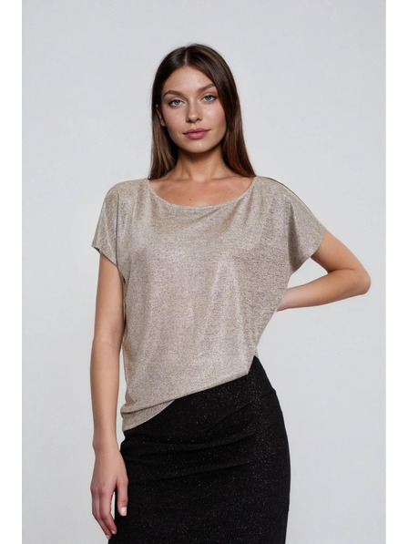 Moodo Lesklý top strieborný Moodo