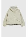 Moodo Krátka bunda s kapucňou olivová Moodo
