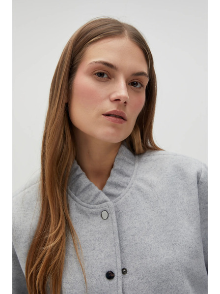 Moodo Sivá bomber bunda Moodo