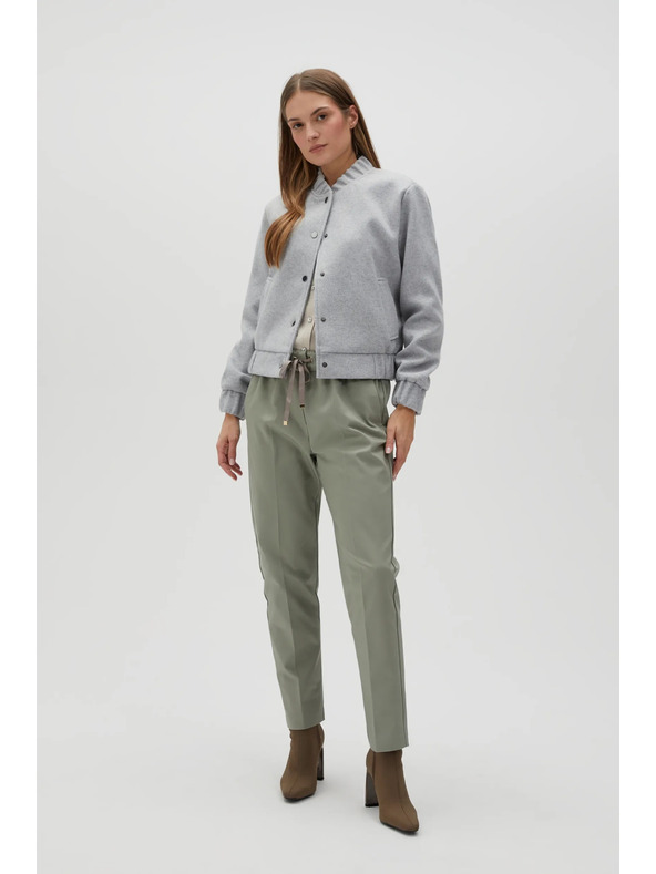 Moodo Sivá bomber bunda Moodo