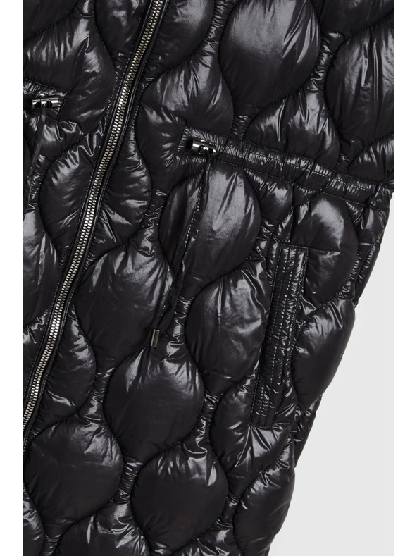 Moodo Prešívaná vesta čierna Moodo