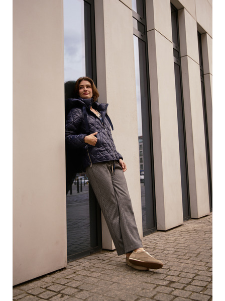 Moodo Prešívaná bunda tmavemodrá Moodo