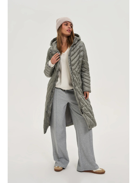 Moodo Dlhá bunda olivová Moodo