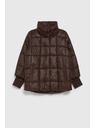 Moodo Prešívaná bunda hnedá Moodo
