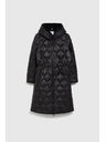 Moodo Bunda s kapucňou čierna Moodo