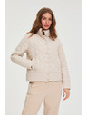 Moodo Prešívaná bunda béžová Moodo