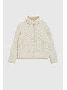 Moodo Prešívaná bunda béžová Moodo