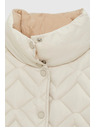 Moodo Prešívaná bunda béžová Moodo