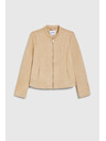 Moodo Hladká bunda béžová Moodo