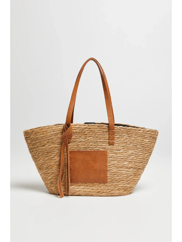 Moodo Veľká taška cez rameno hnedá Moodo