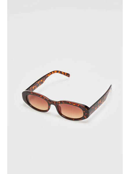 Moodo Úzke okuliare hnedé Moodo