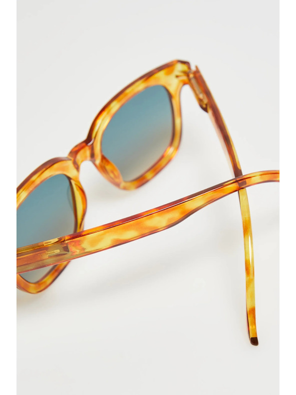 Moodo Úzke hnedé okuliare Moodo