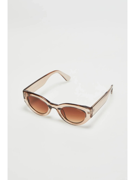 Moodo Okuliare s hrubými obrubami béžové Moodo