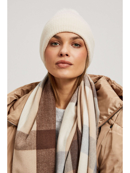 Moodo Čiapka s brmbolcom púdrovo ružová Moodo