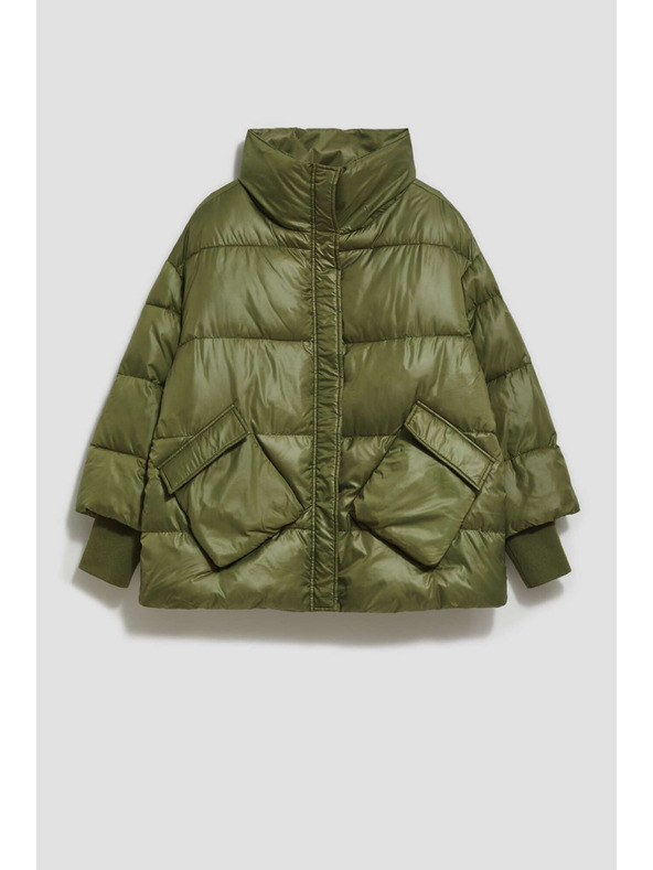 Moodo Krátka bunda s golierom Moodo