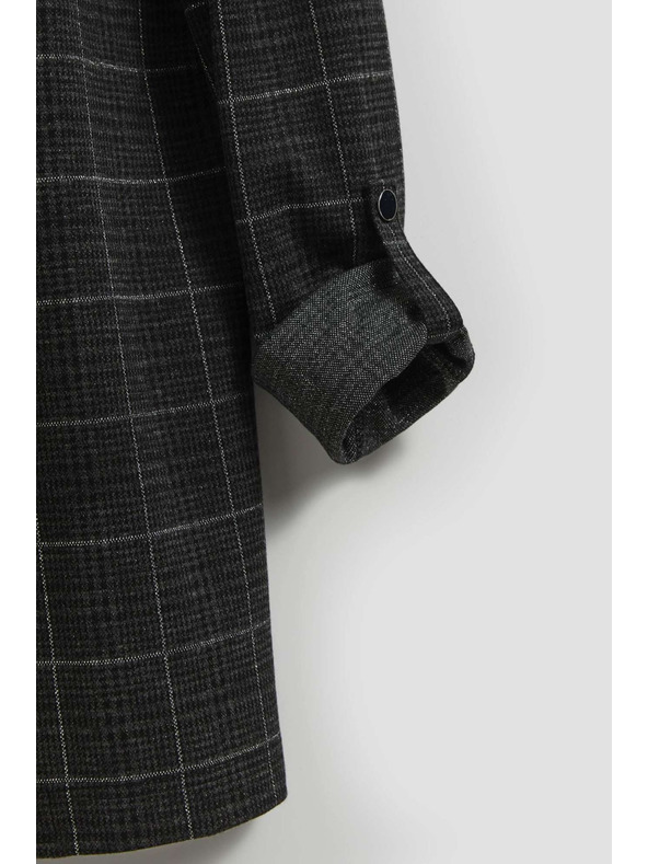 Moodo Sako s kockami a vyhrnutými rukávmi Moodo