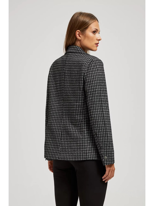 Moodo Dvojradové sako s ozdobnými gombíkmi Moodo