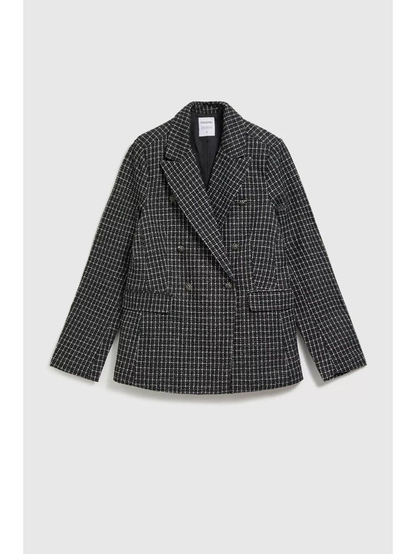 Moodo Dvojradové sako s ozdobnými gombíkmi Moodo