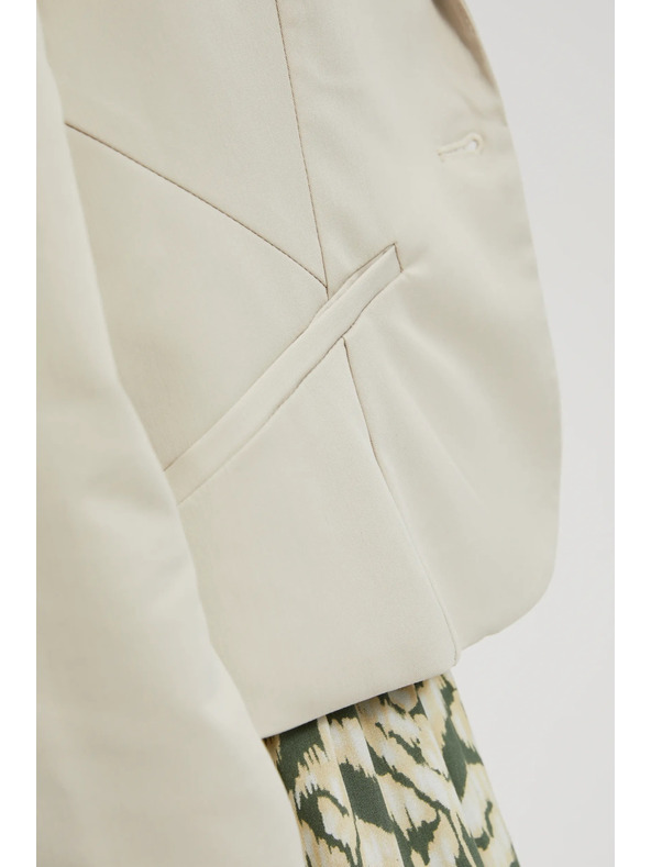 Moodo Krátke sako béžové Moodo