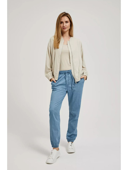 Moodo Béžová bomber bunda Moodo