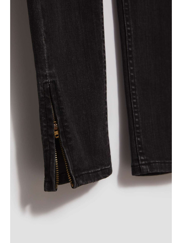 Moodo Skinny džínsy čierne Moodo