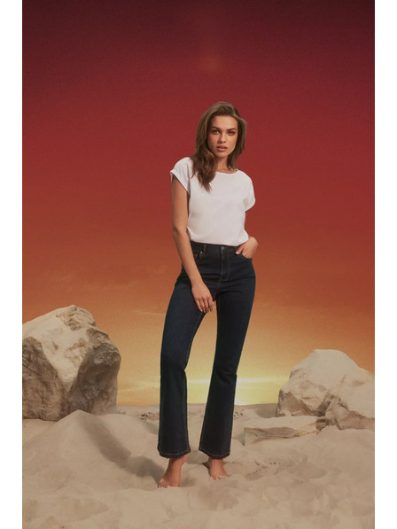 Moodo Džínsy so širokými nohavicami Moodo