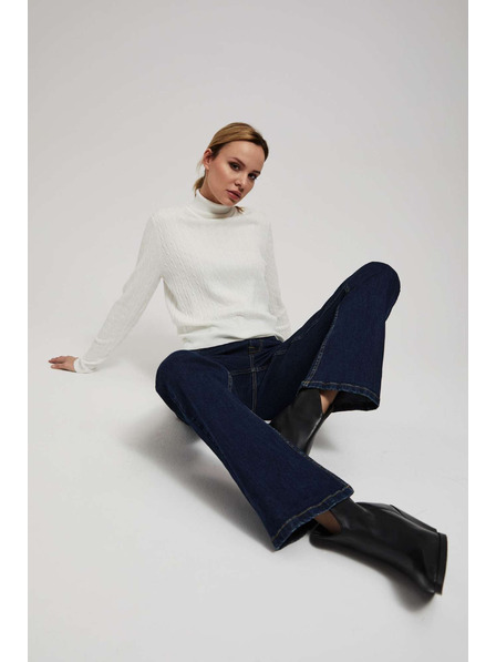 Moodo Džínsy so širokými nohavicami Moodo