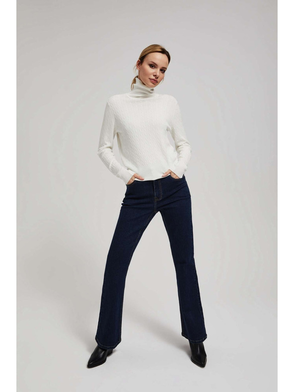 Moodo Džínsy so širokými nohavicami Moodo