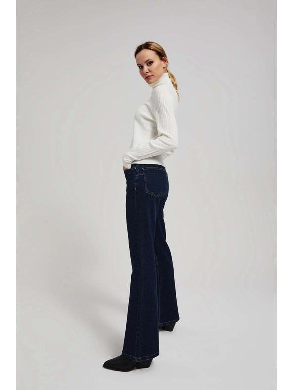 Moodo Džínsy so širokými nohavicami Moodo