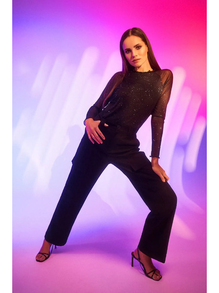 Moodo Top s priesvitnými rukávmi Moodo