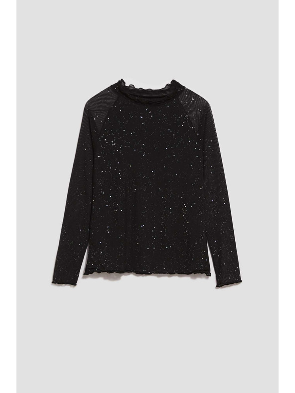 Moodo Top s priesvitnými rukávmi Moodo