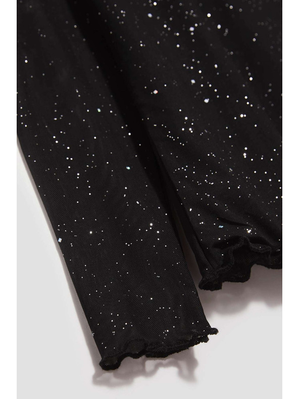 Moodo Top s priesvitnými rukávmi Moodo