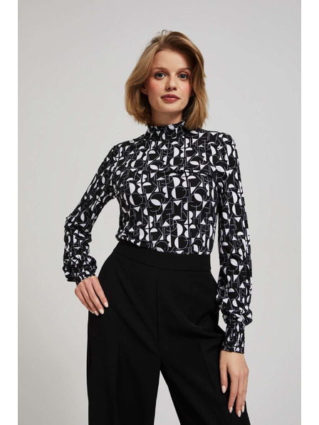Moodo Vzorovaná blúzka Moodo