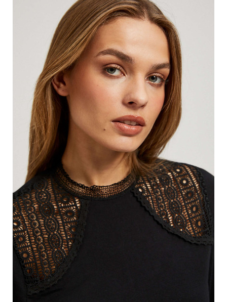 Moodo Čipkovaná dekoratívna blúzka Moodo