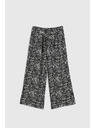 Moodo Čierne nohavicové sukne so vzorom Moodo