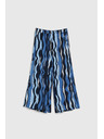 Moodo Vzorované nohavičky kullotes modré Moodo