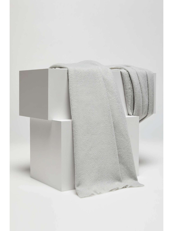 Moodo Hladký sivý šál Moodo