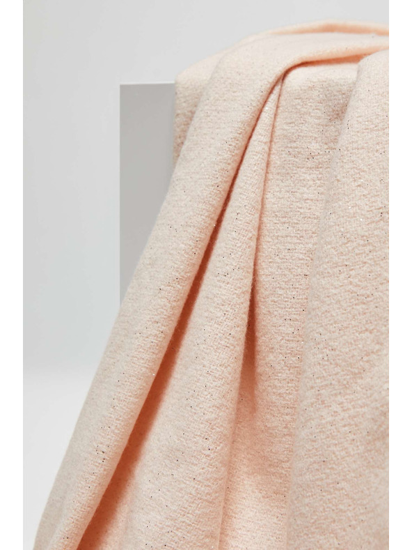 Moodo Hladký pudrovo ružový šál Moodo