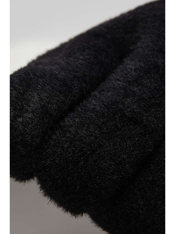 Moodo Hladký čierny nákrčník Moodo