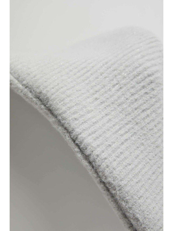 Moodo Hladký šál s metalickou niťou Moodo