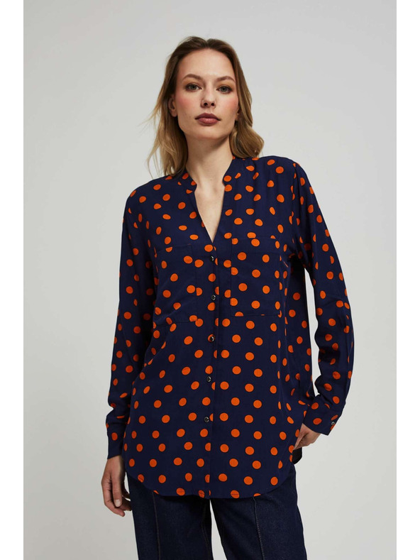 Moodo Košeľa s dlhým rukávom Moodo