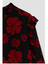 Moodo Košeľa s kvetinovým vzorom Moodo