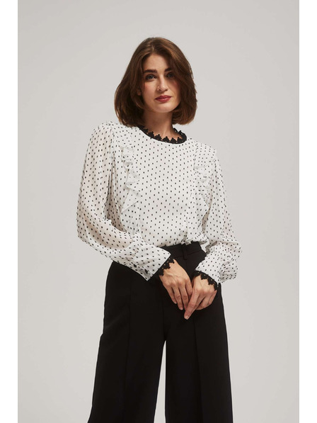 Moodo Košeľa s volánikmi Moodo