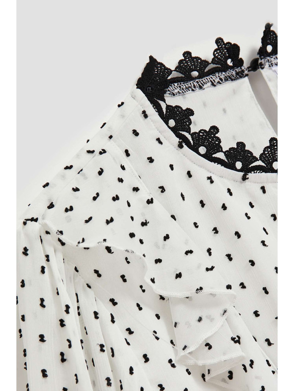 Moodo Košeľa s volánikmi Moodo