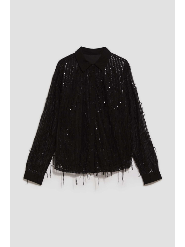 Moodo Košeľa s flitrami Moodo